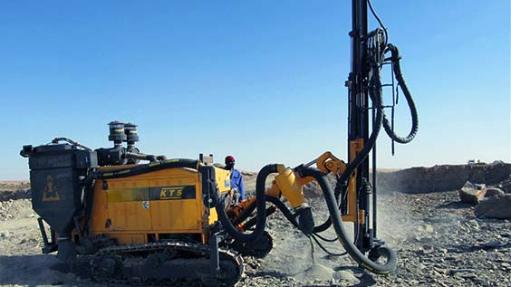 KT5 Integrated Down the hole Drill Rig