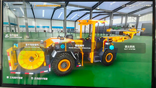 Kaishan underground drilling rig virtual reality