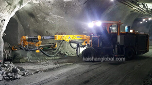 KJ314 mining hydraulic tunnel drilling rig