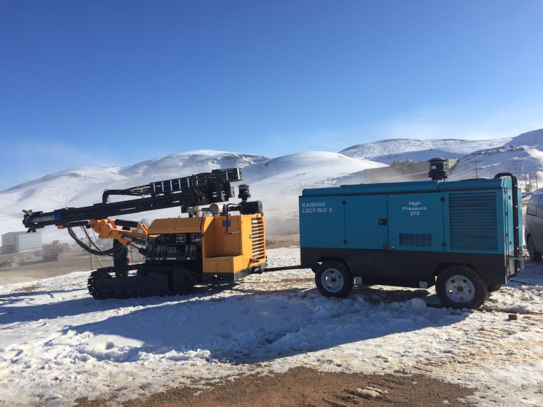 LGCY Mobile Diesel Screw Air Compressor (Single/Two-Stage)